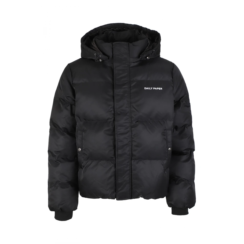 Daily Paper Epuffa Puffer Jas Tijdloos Zwart Black Heren