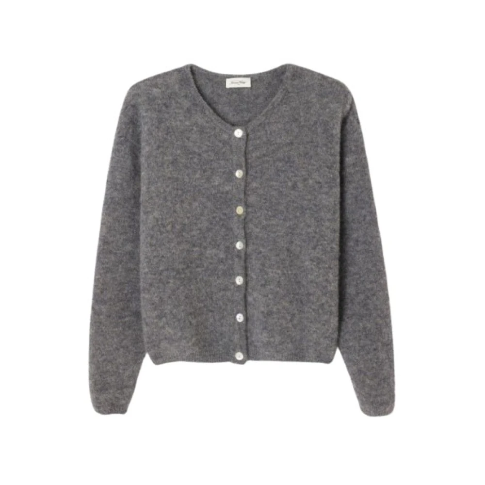 American Vintage Women's Gray Knitwear - Cardigans - L - Knitwear