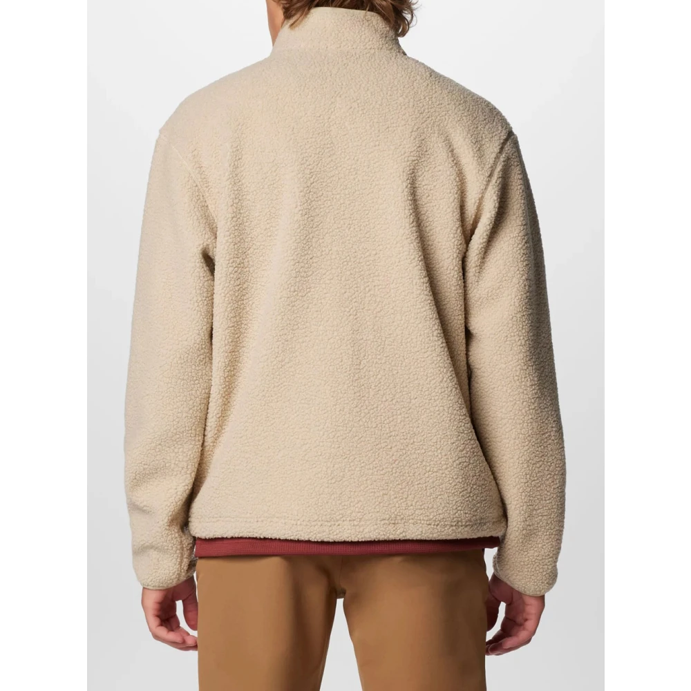 Columbia Zwarte Mesa Boucle Fleece Jas Beige Heren