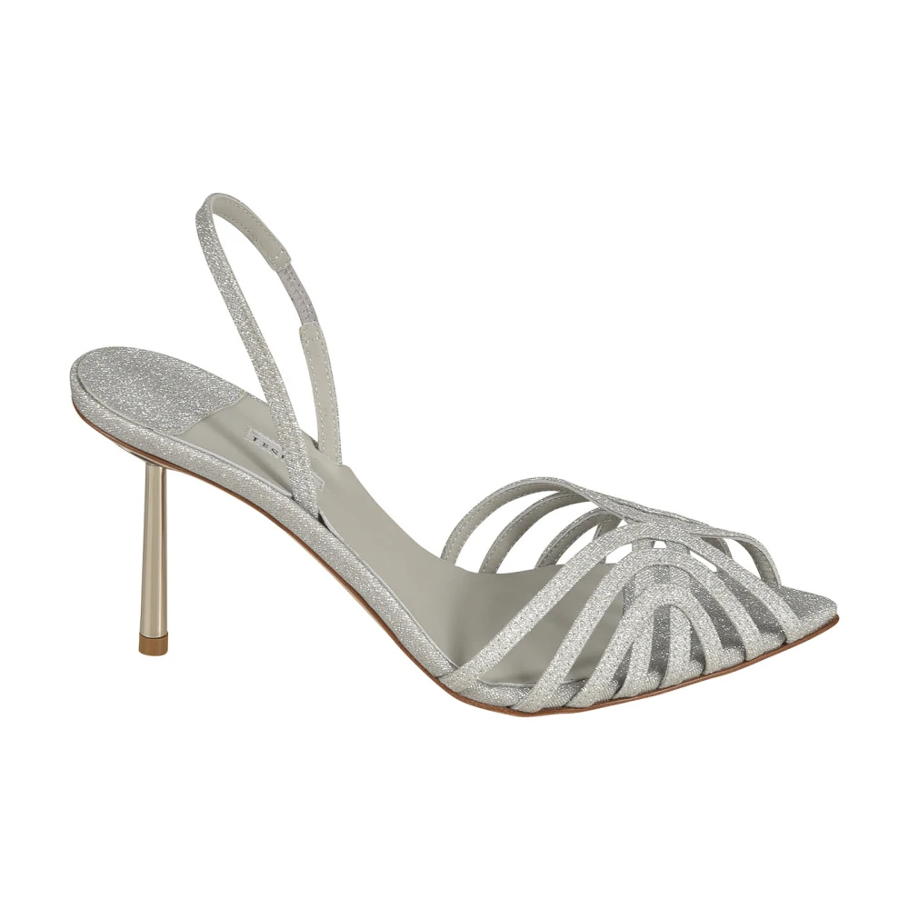Le Silla Women's Gray Riemchensandalen
