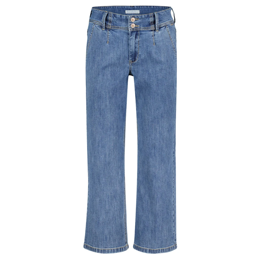 Red Button Gebruikte Conny Midstone Jeans Blue Dames