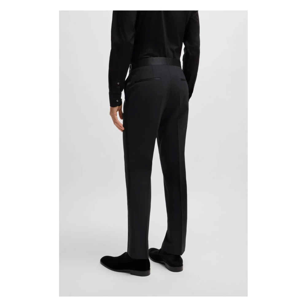 Hugo Boss Zwarte Casual Broek Black Heren