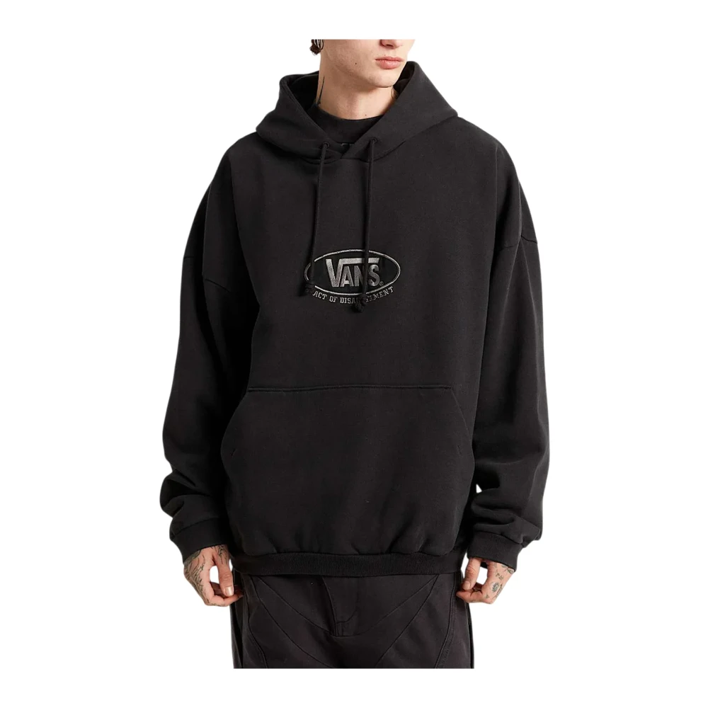 Vans Black Oval Logo Hoodie - Male - Hoodies - M - Sweatshirts & Hoodies