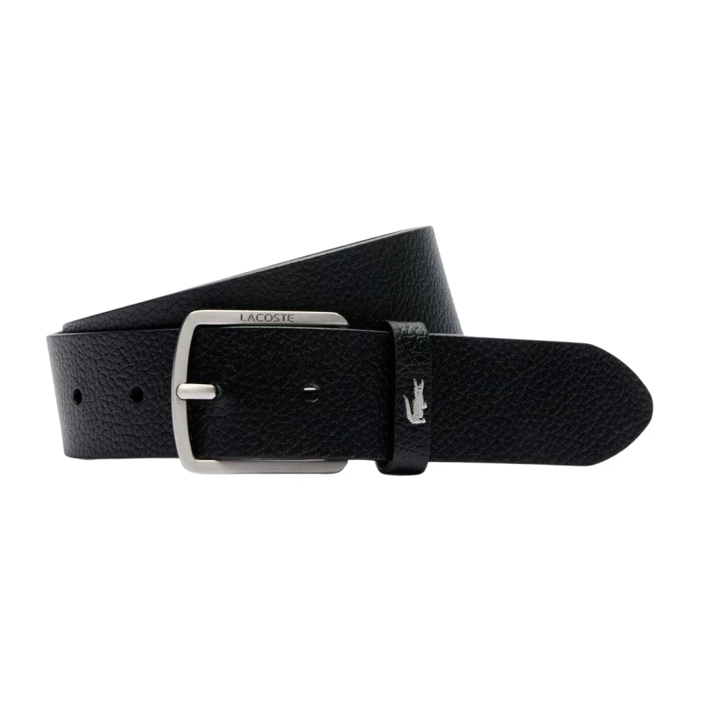 Lacoste Kerncollectie Heren Riem Zwart Black Heren