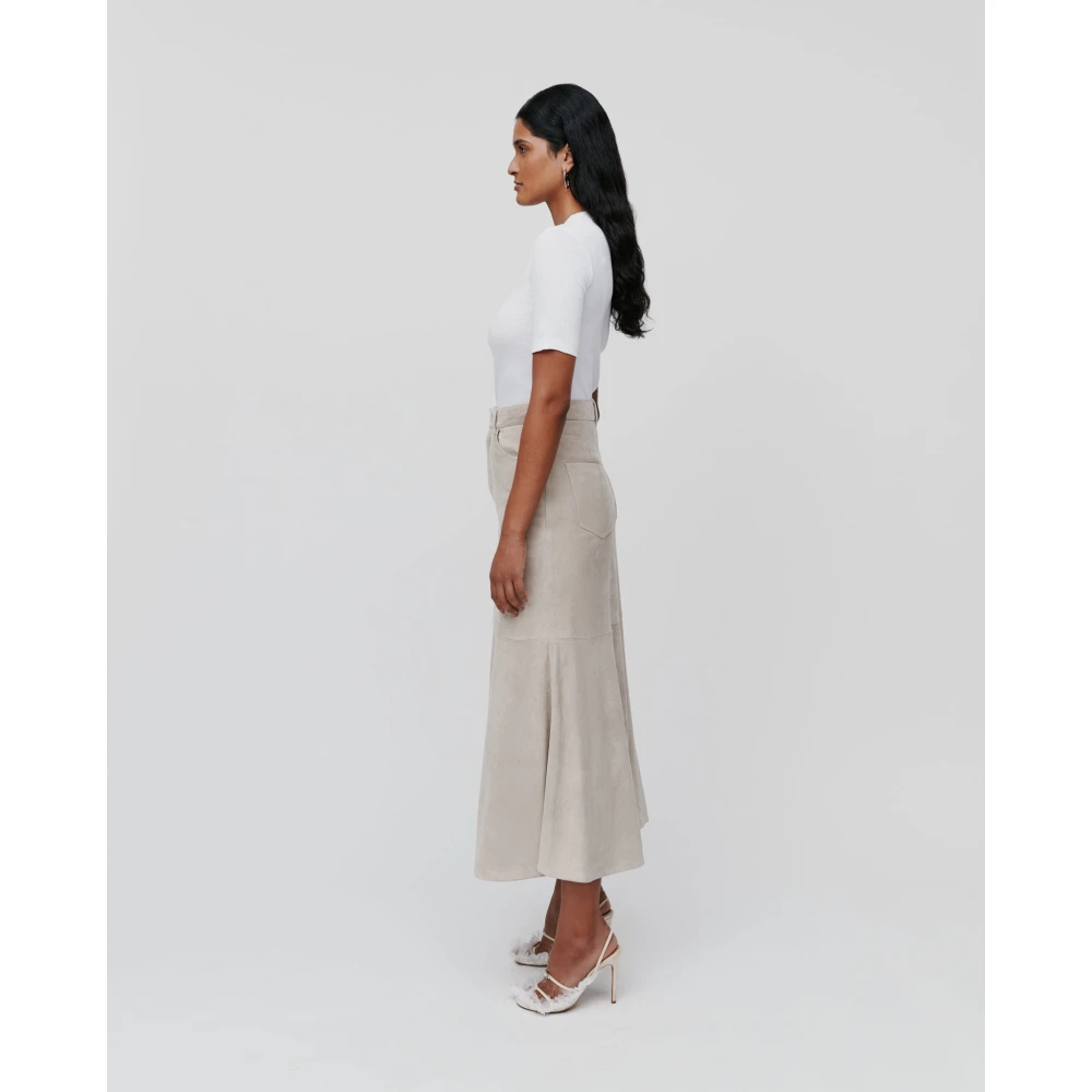 IVY OAK Lacy Rok Beige Dames