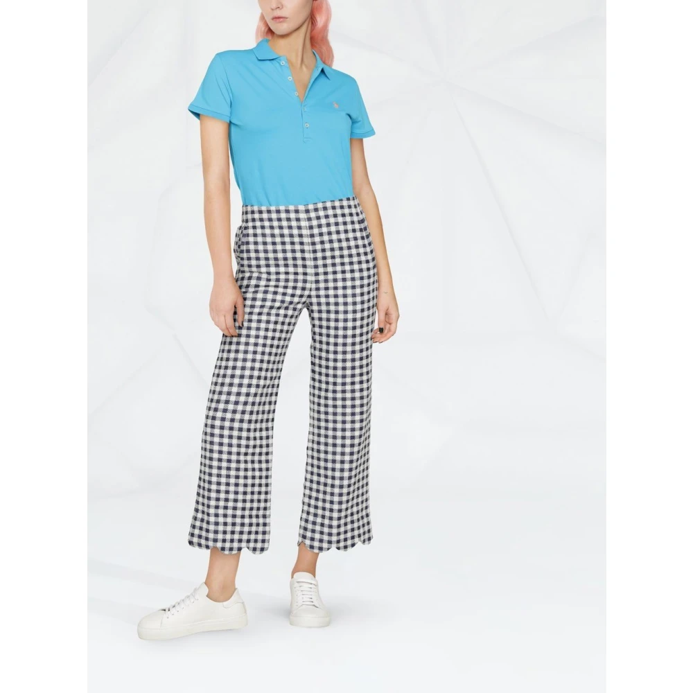 Ralph Lauren Clear Blue Wo Polo T-Shirt Blue Dames