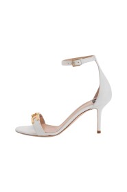 High Heel Ledersandalen