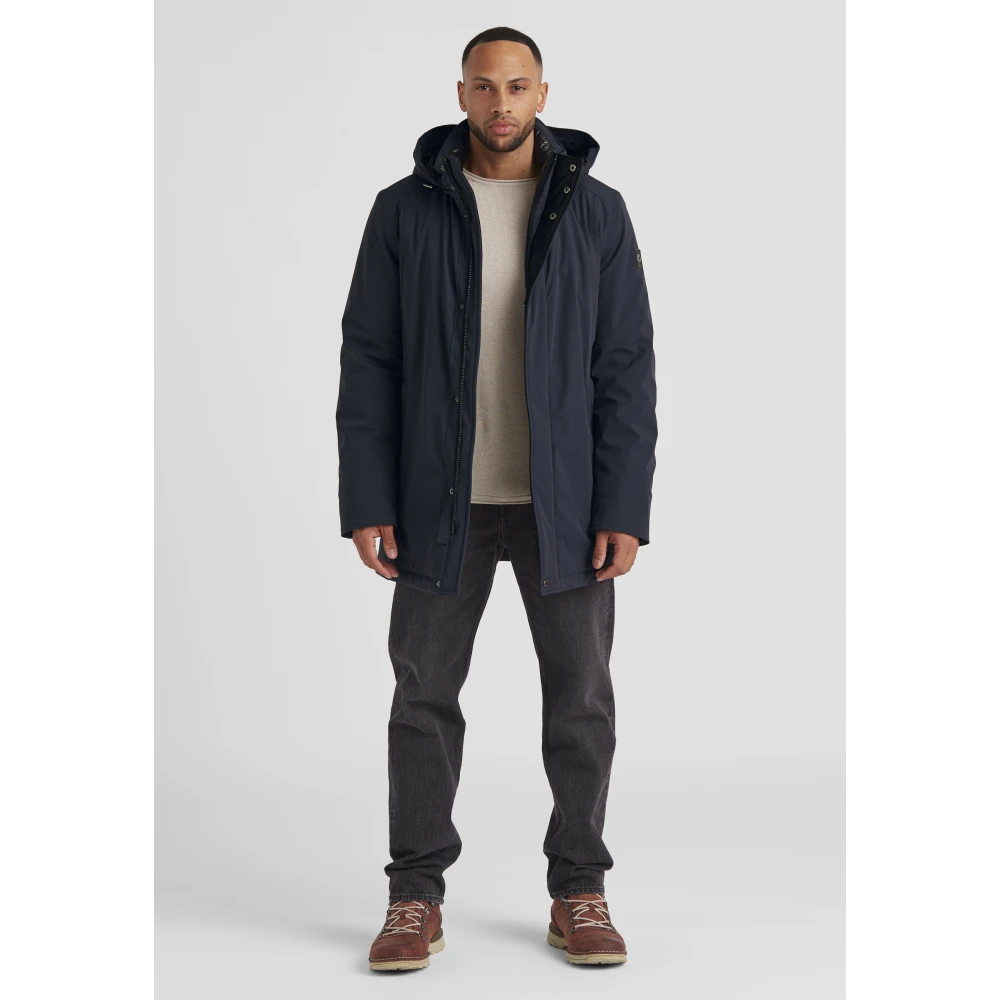 Milestone Performance Parka met Hoog Comfort Blue Heren