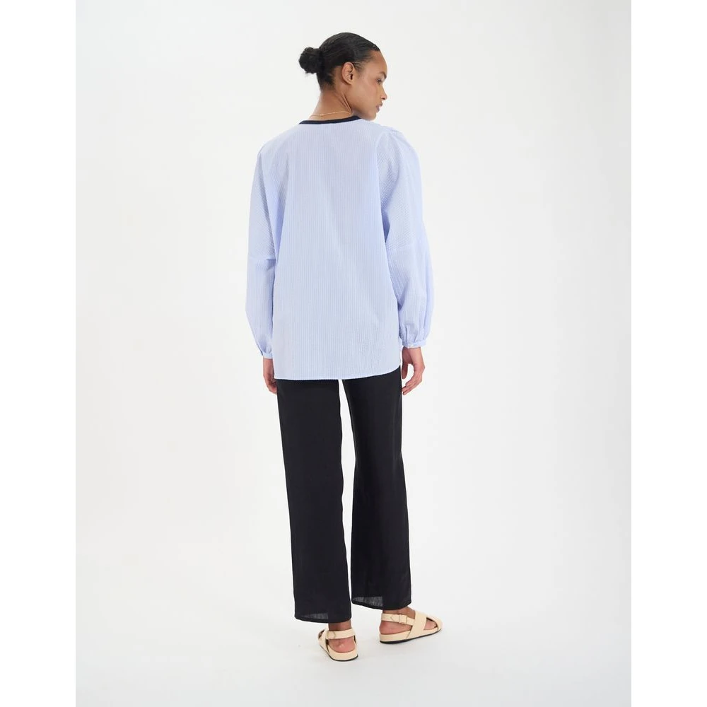 Ines De La Fressange Paris Blouses & Shirts Blue Dames