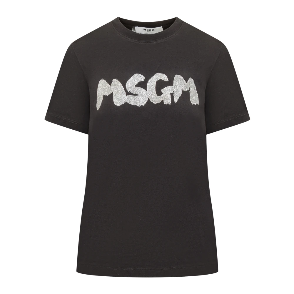 Msgm Stijlvolle T-shirts Black Dames