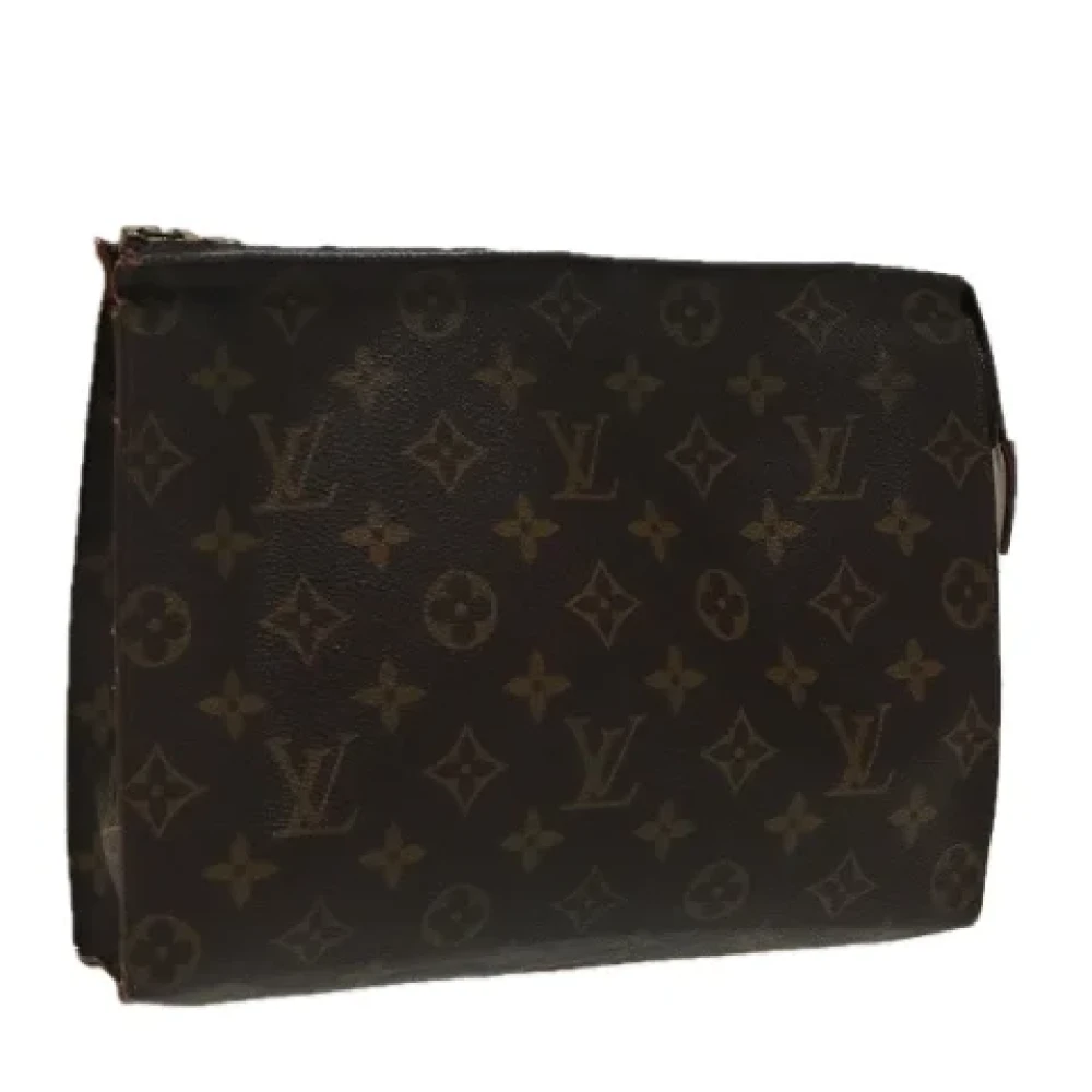 Louis Vuitton Vintage Pre-owned Canvas pouches Brown Dames