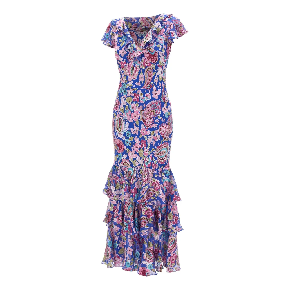 Rixo Women's Multicolor Maxi Dresses, S, Amelle Maxi Dress