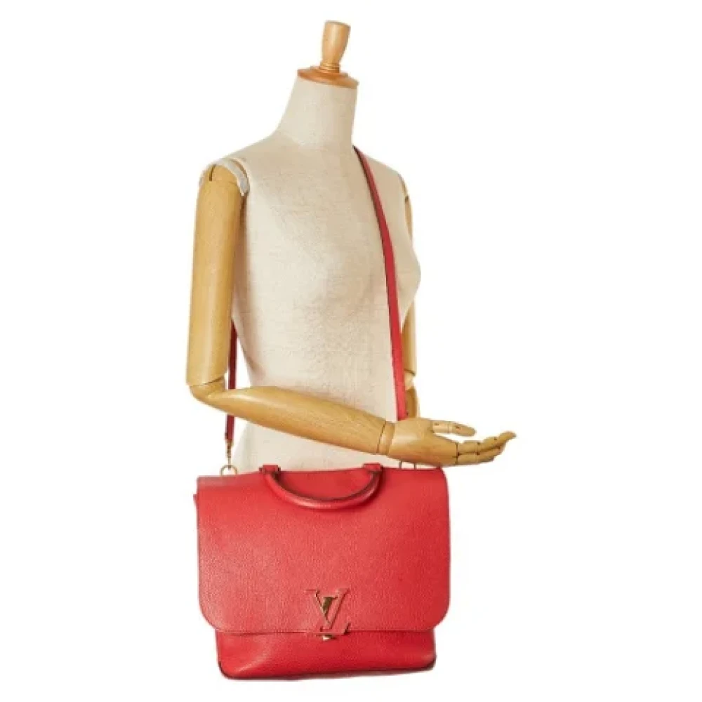 Louis Vuitton Vintage Pre-owned Leather handbags Pink Dames