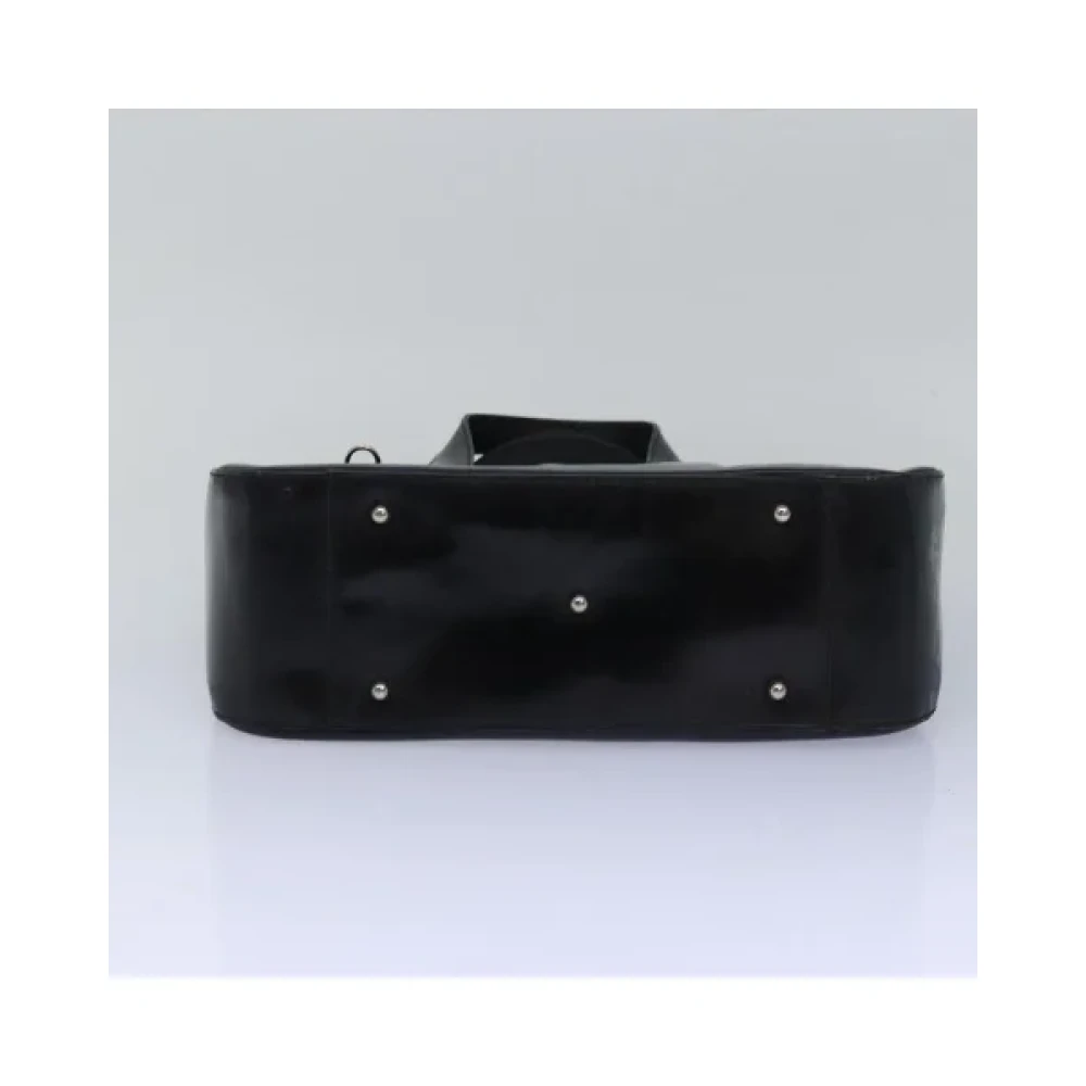 Gucci Vintage Pre-owned Leather handbags Black Dames