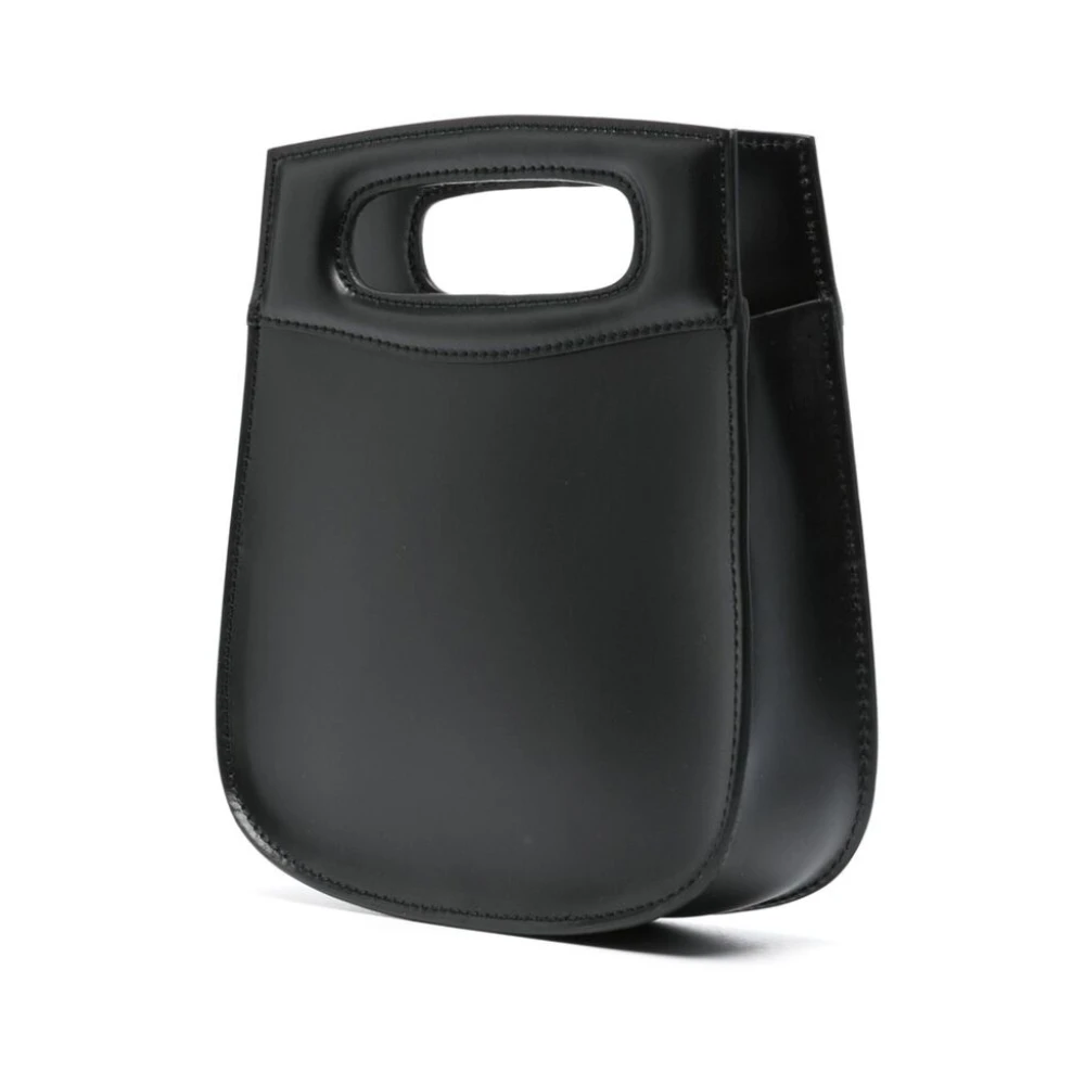 Soeur Zwarte Leren Schoudertas Black Dames