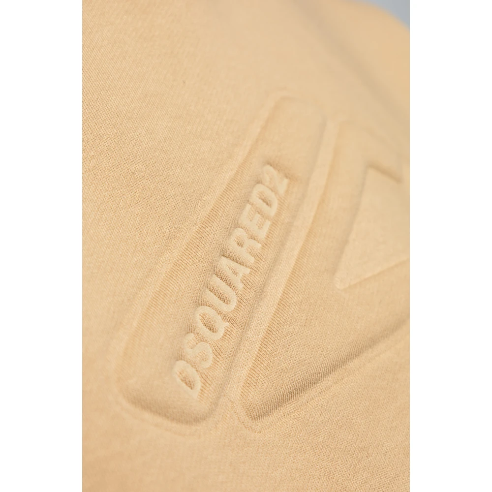 Dsquared2 Hoodie Beige Heren