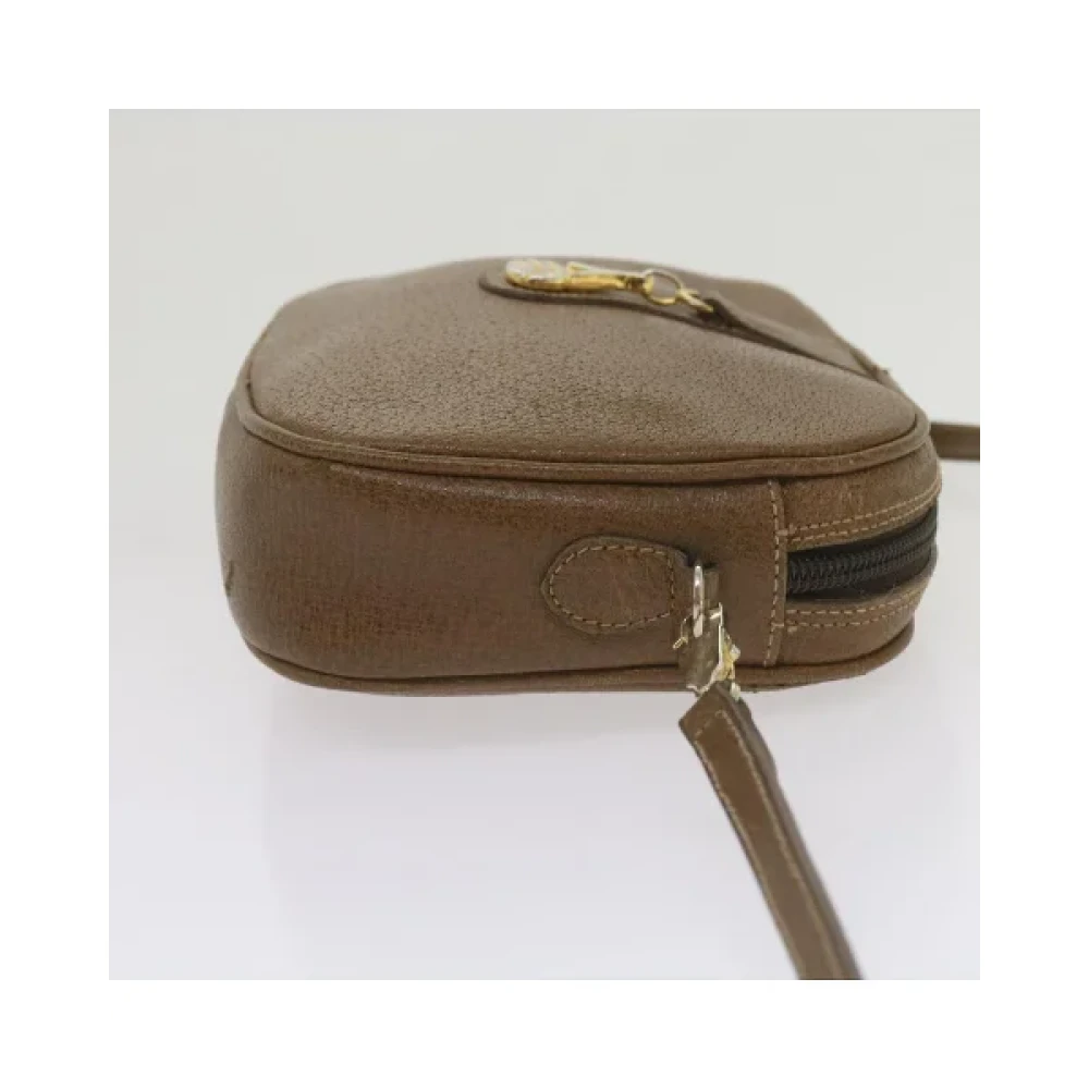 Gucci Vintage Pre-owned Leather gucci-bags Brown Dames