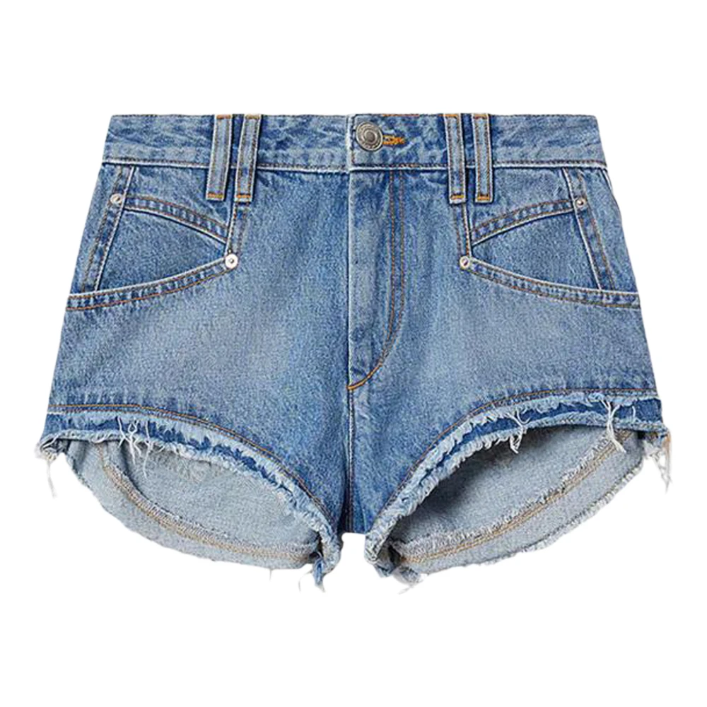 Marant Étoile Women's Blue Denim Shorts