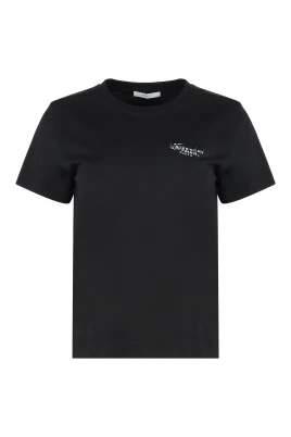 T-shirt i bomull med Stamp-tryck