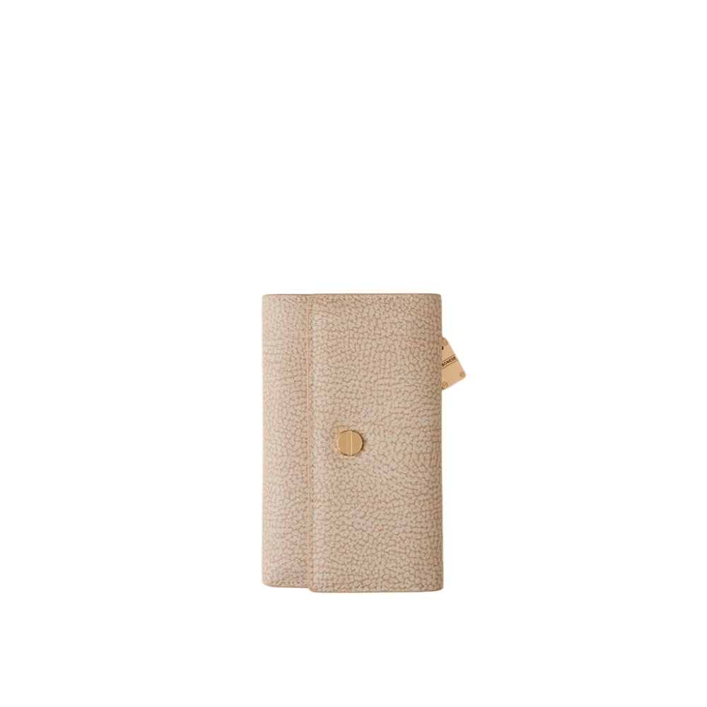Borbonese Women's Beige Wallets & Cardholders, One Size, Medium Wallet In Graffiti