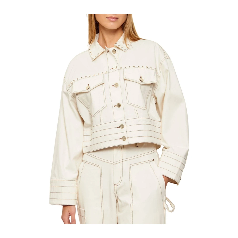 Liu Jo Mujer Beige - Chaqueta Jacket - Jackets - M - Chaqueta Jacket