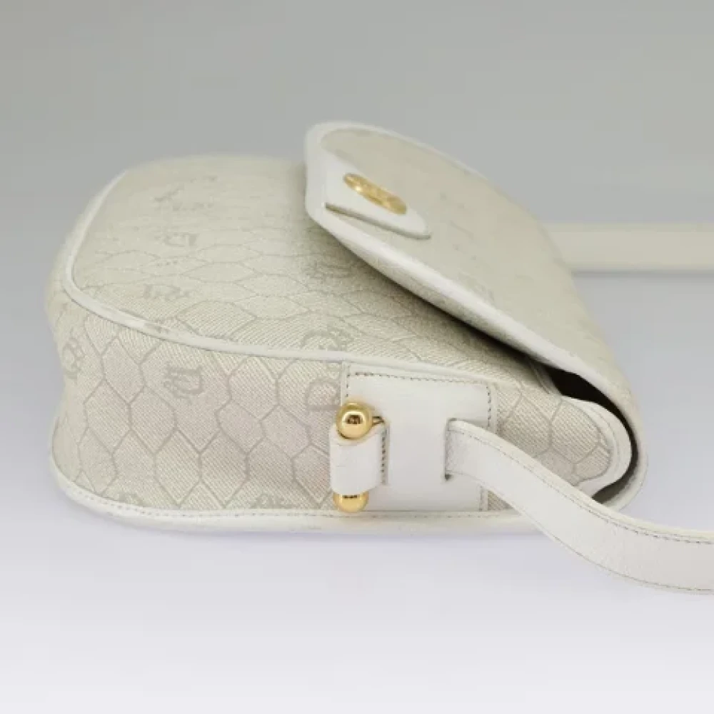 Dior Vintage Pre-owned Canvas dior-bags Beige Dames
