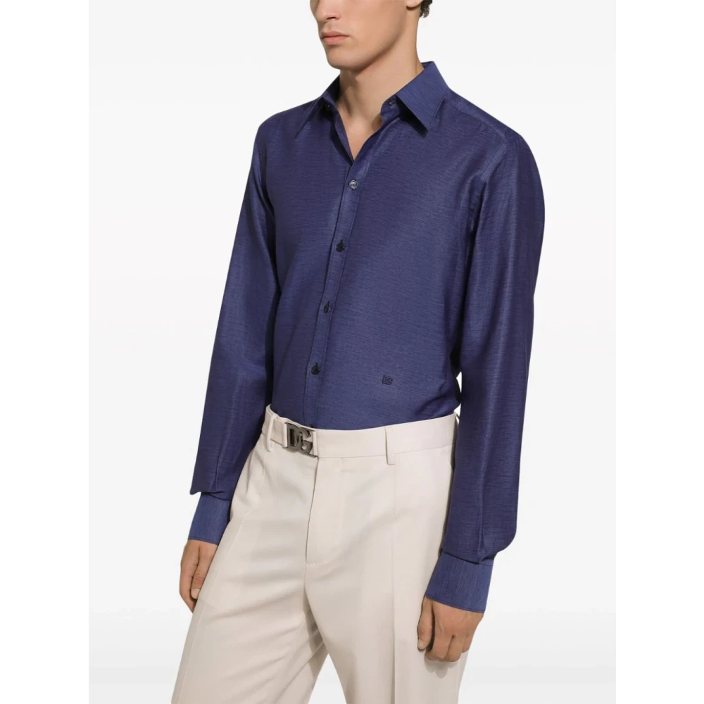 Dolce & Gabbana Blouses & Shirts Blue Heren