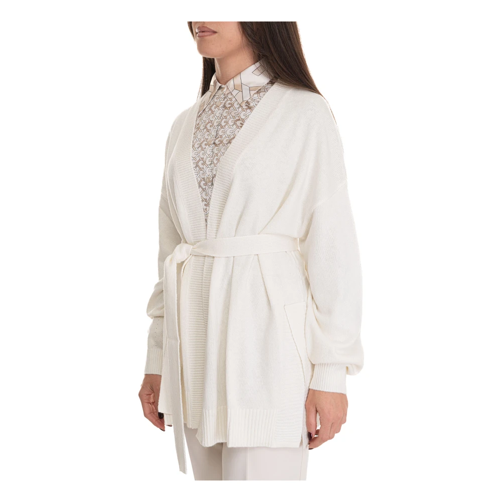 Guess Lang Vest met Kleine Riem Beige Dames