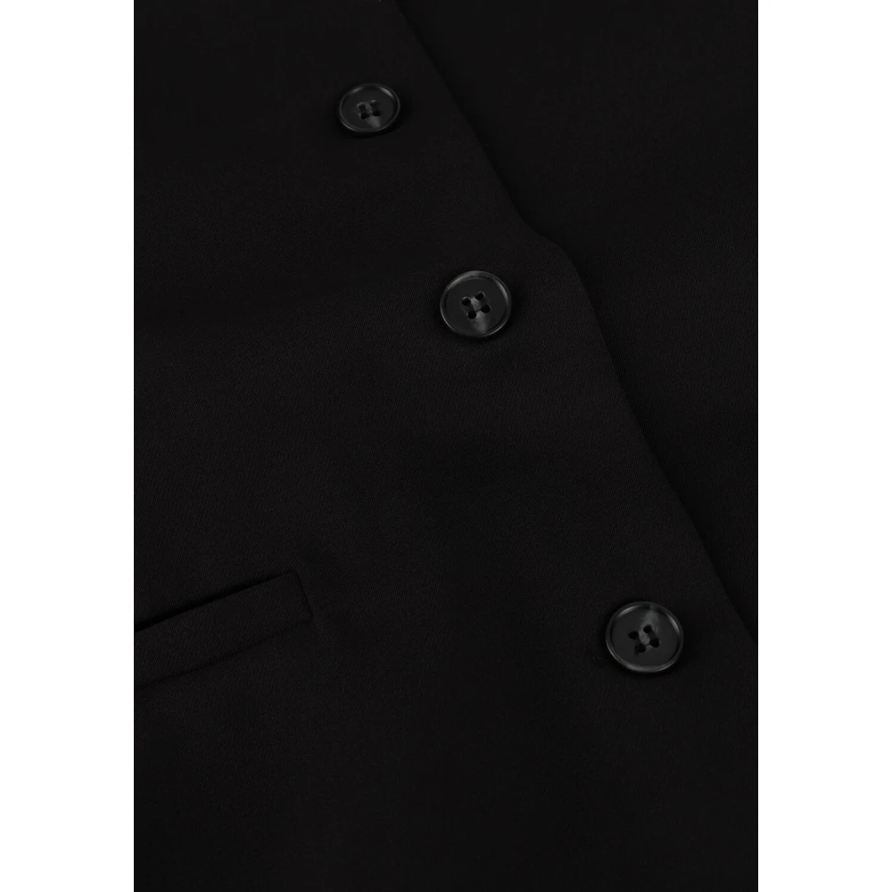 moss copenhagen Elegante Zwarte Gilet Black Dames