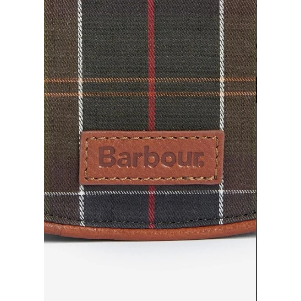 Barbour Katrine Tartan Leren Jas Multicolor Dames