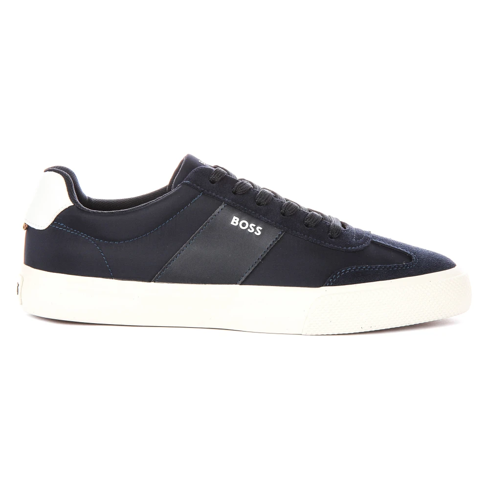 Hugo Men's Blue Sneakers, 9 Uk, Aiden Tenn Trainers