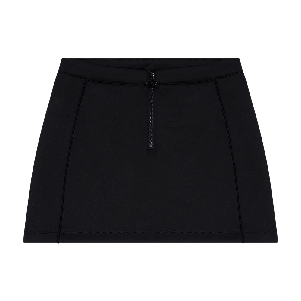 Diesel Mini skirt with cut-out back Black Dames