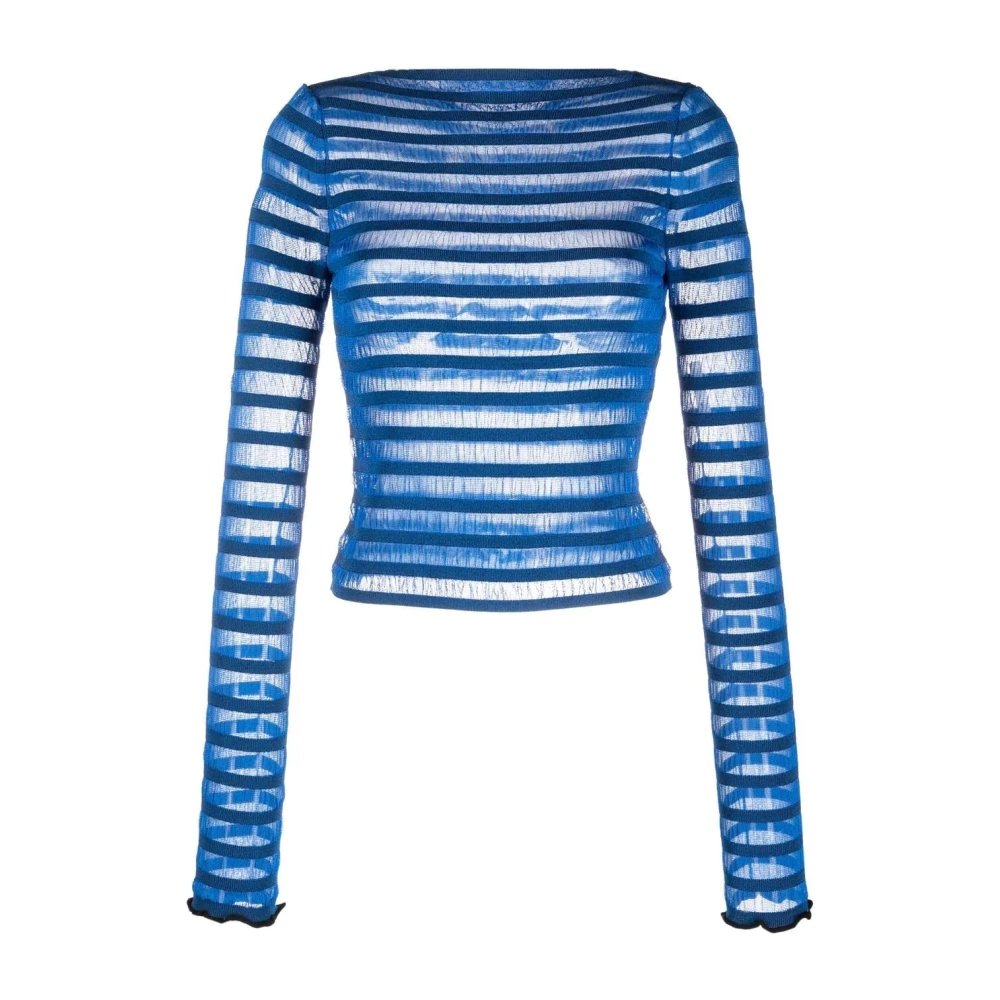 Proenza Schouler Gestreepte Casual Trui Multicolor Blue Dames