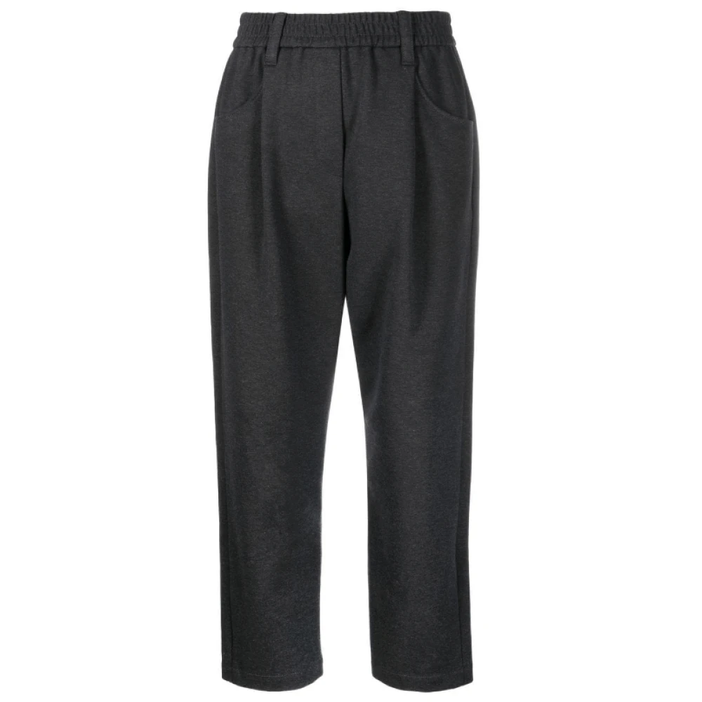 Trousers > Straight Trousers - - Brunello Cucinelli - Modalova