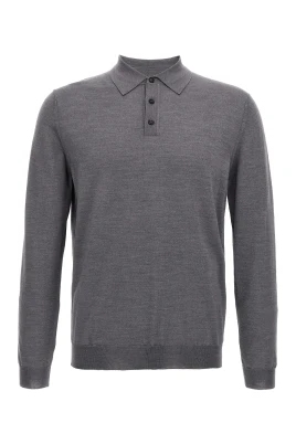 Virgin Wool Polo Shirt
