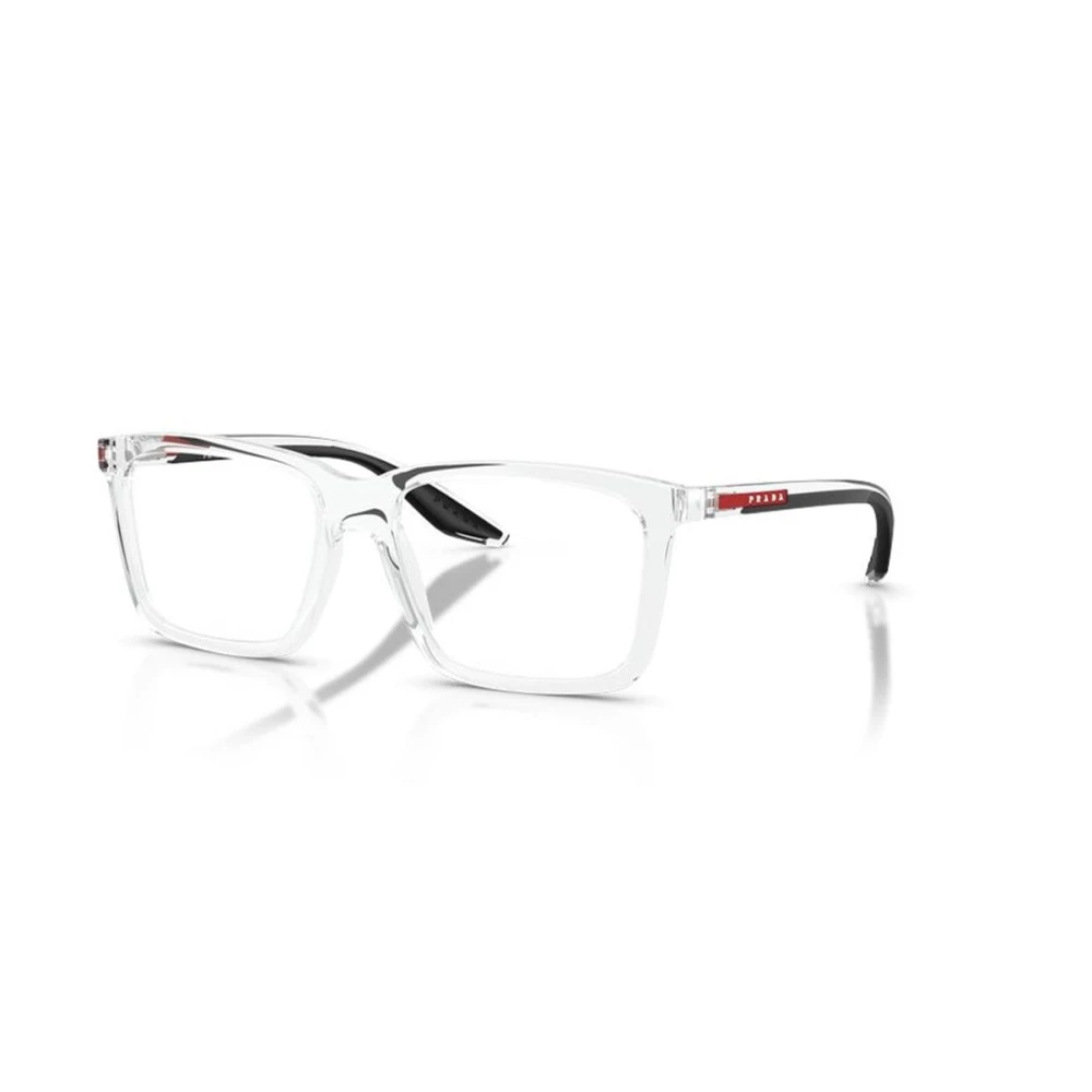 Prada Men's White Optical Frame - Glasses - 53 Mm - Accessories
