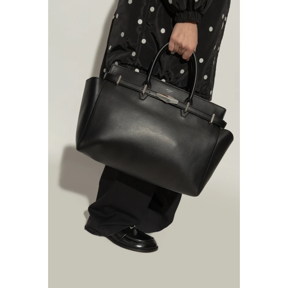 Jimmy Choo Handtas Diamant Medium Black Dames