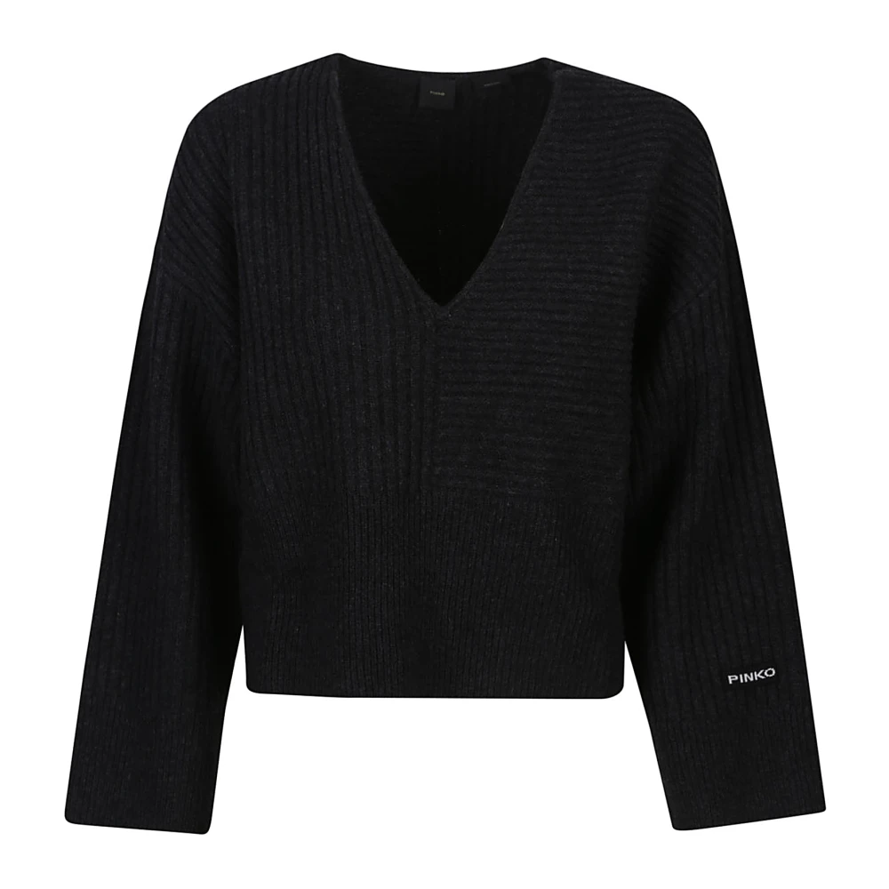 Pinko Grote trui met Aphrodite-stijl Gray Dames