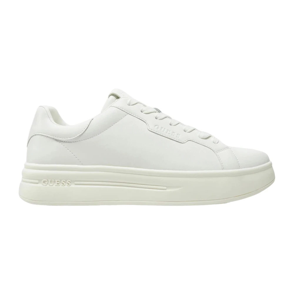 Guess Vita Sneakers för en stilren look White, Herr