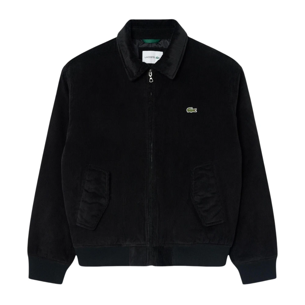 Lacoste Uomo Nero Giacche, Xl, New,