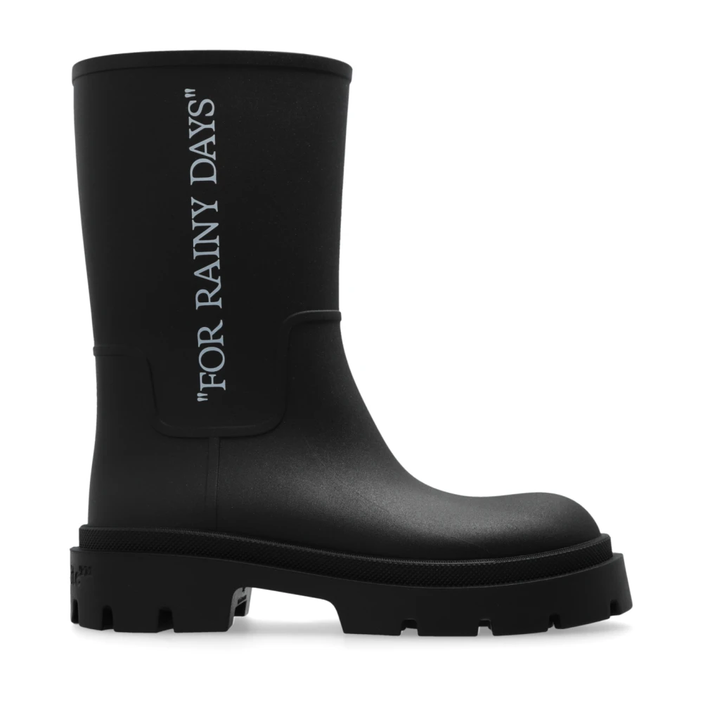 Shoes > Boots > Rain Boots - - Off White - Modalova