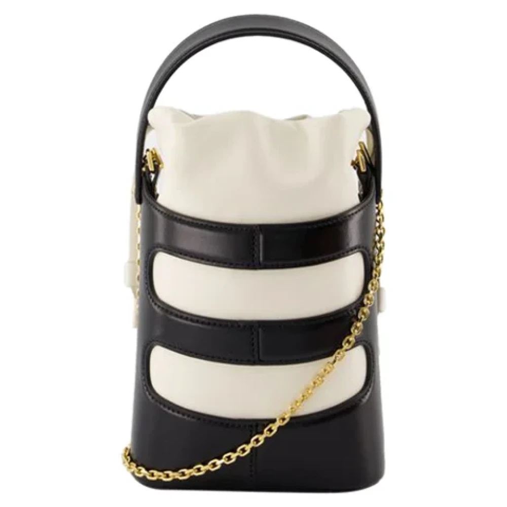 alexander mcqueen Leather shoulder-bags Black Dames