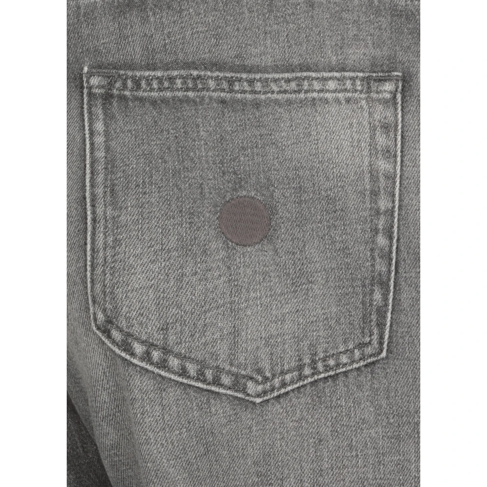 Don The Fuller Grijze Katoenen Jeans met Borduursel Gray Heren