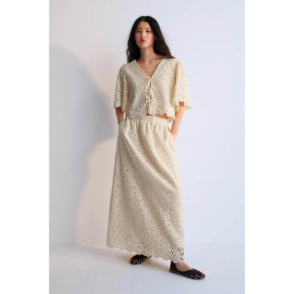The New Society Atenea Woman Rok Beige Dames