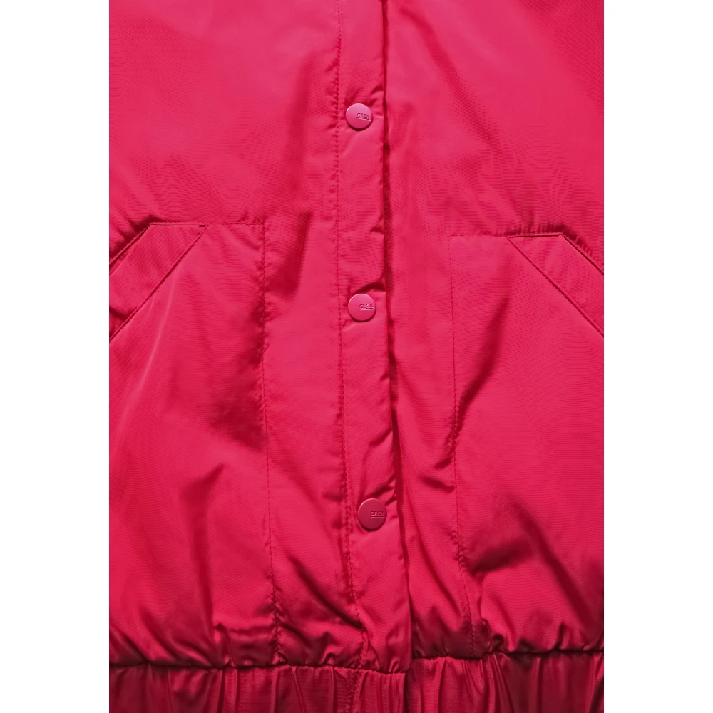 cecil Moderne jack met opstaande kraag en knoopsluiting Red Dames