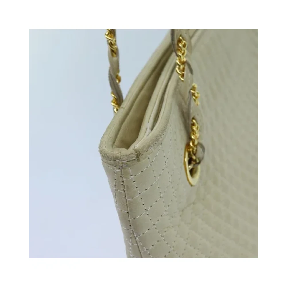Bally Pre-owned Leather shoulder-bags Beige Dames