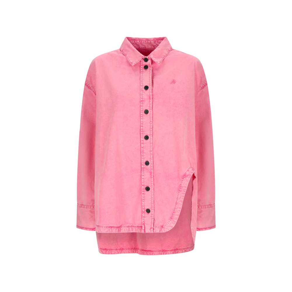 The Attico Women's Pink Diana Shirt Jacket