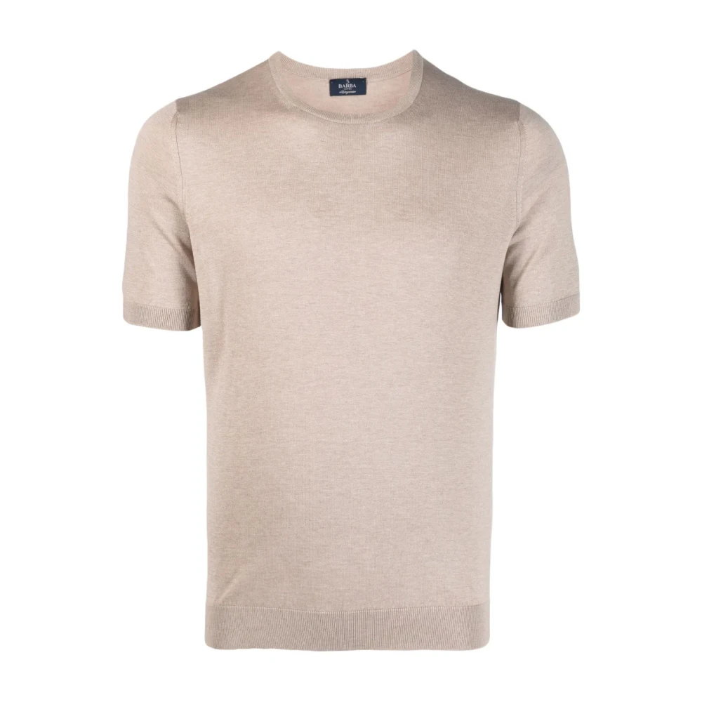 Barba - Tops > T-Shirts - Beige - Barba - Modalova