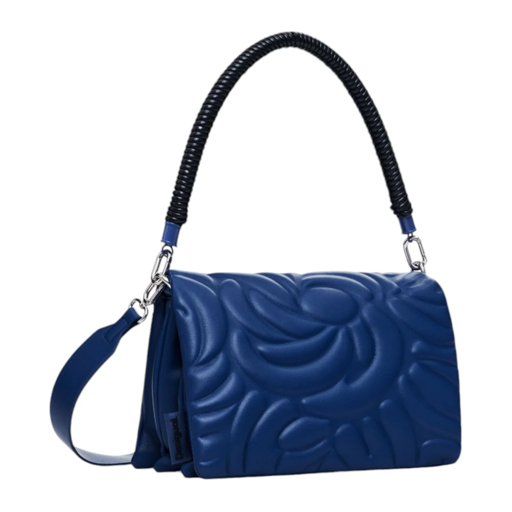 Desigual Donna Tas Herfst Winter Collectie Blue Dames