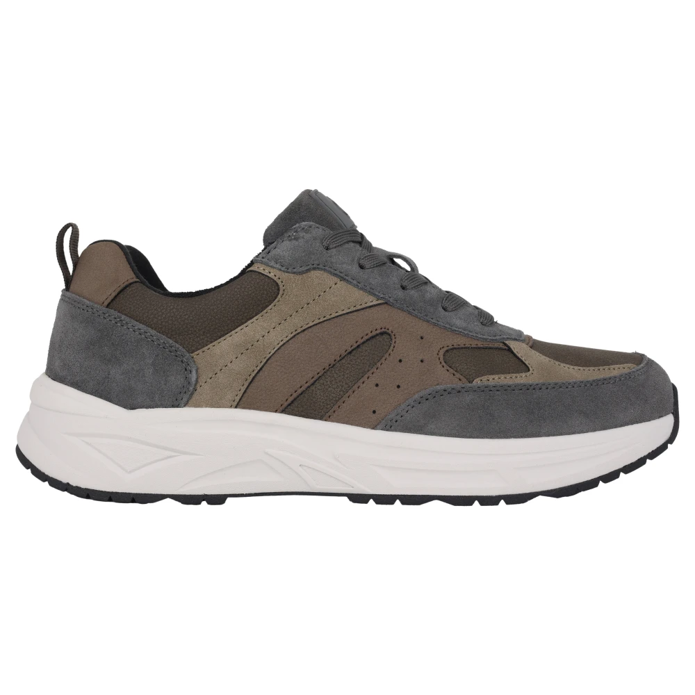 Waldläufer Wijde pasvorm heren sneaker – Heren Schoenen Grijs